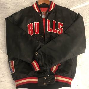 Vintage Chicago Bulls Starter Jacket Size Large